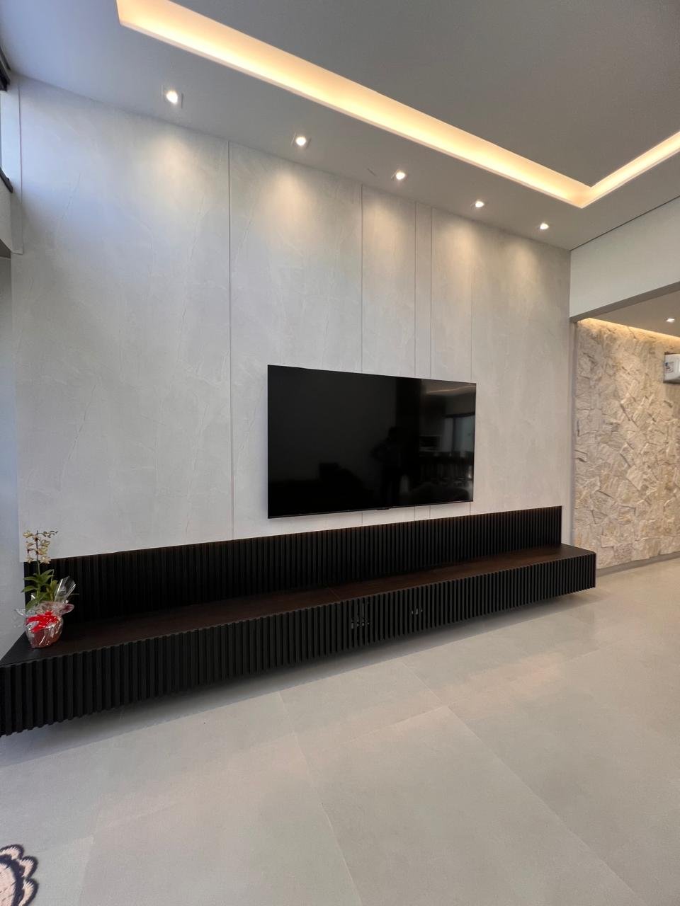 Painel de TV planejado