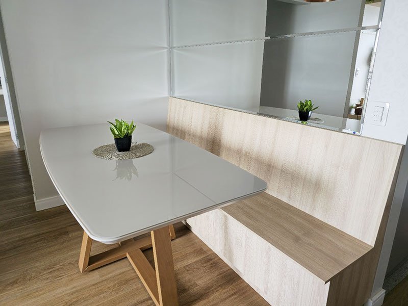 Mesa de jantar planejada