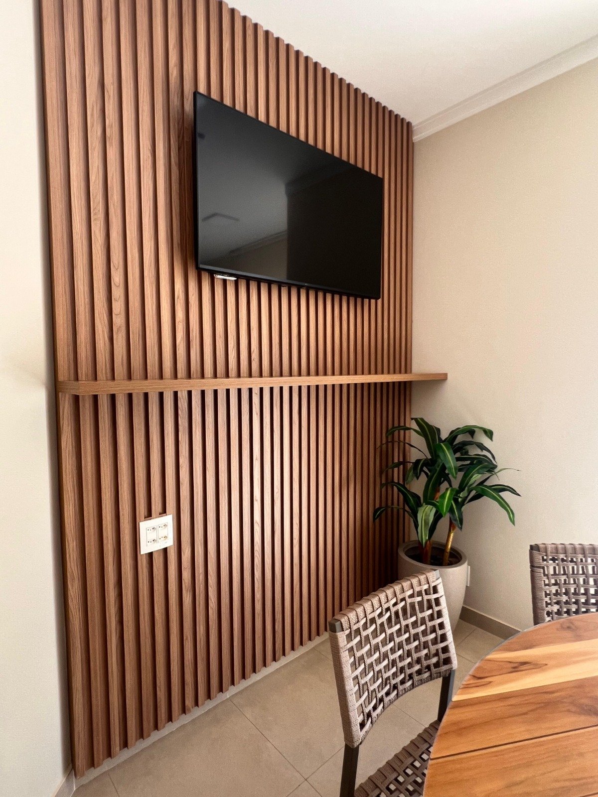 Painel de TV planejado
