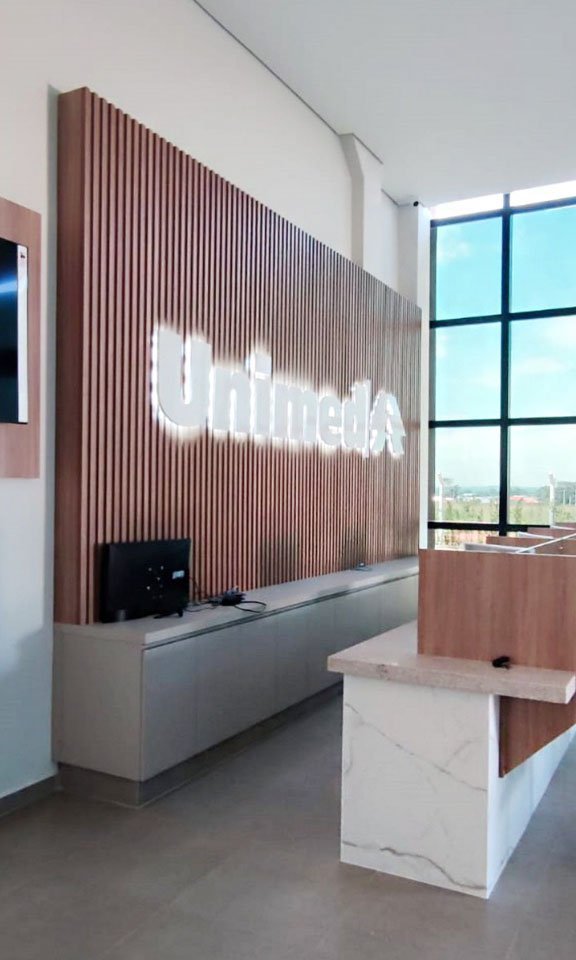 Projeto Unimed — acabamento