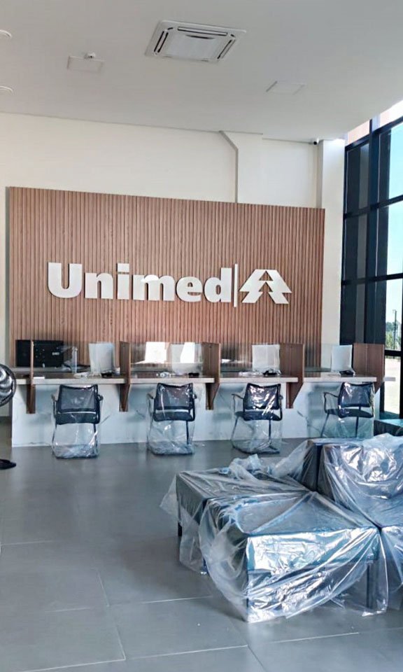 Projeto Unimed — mobiliário